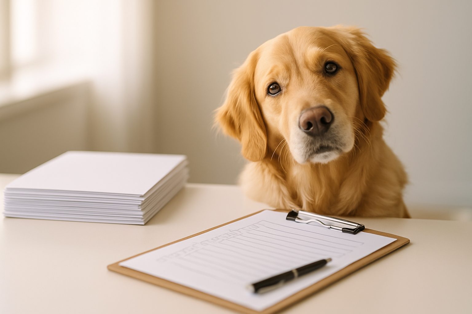 Friendly pet relocation consultant answering common questions about moving pets to Dubai