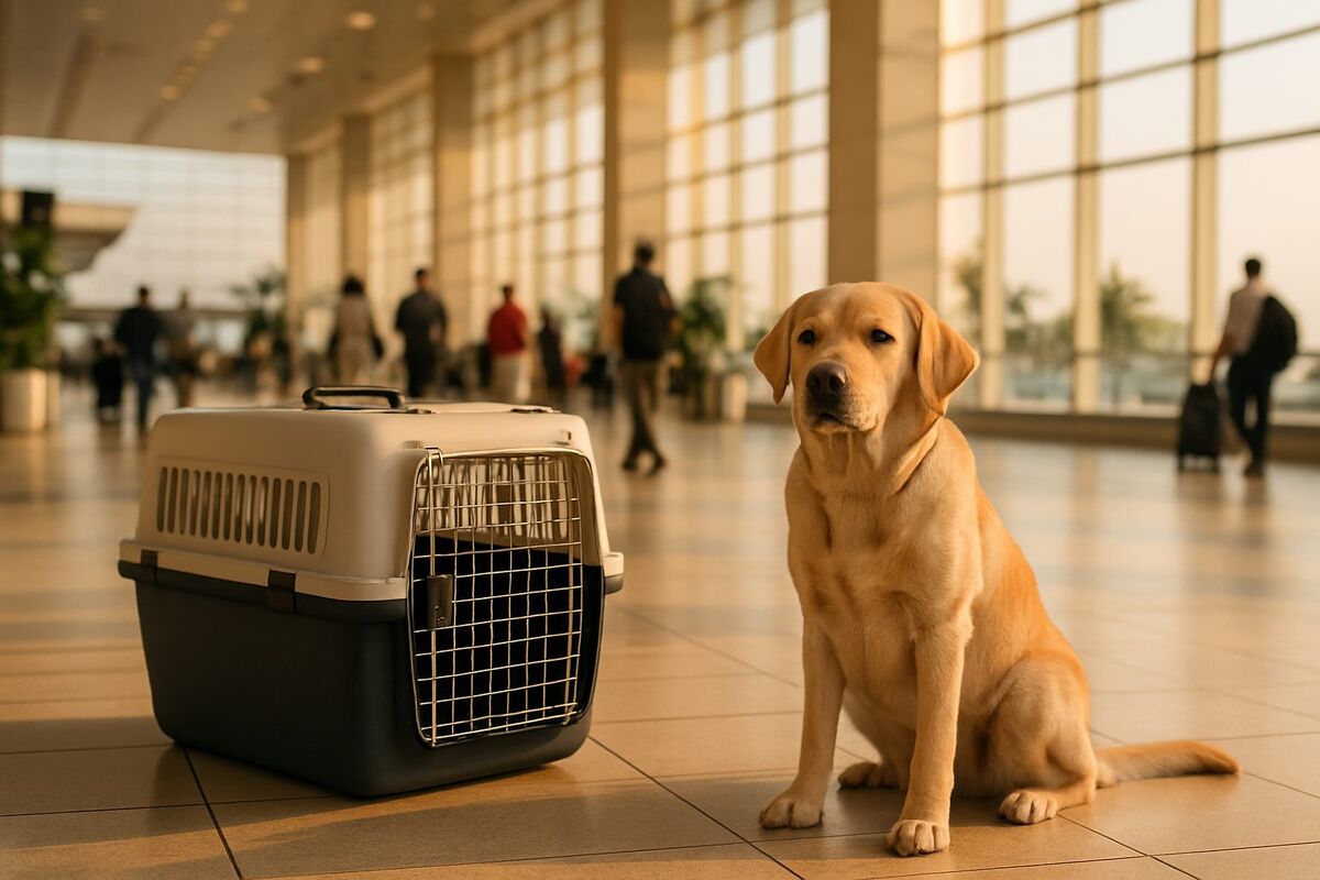 Pet relocation from India to Dubai
