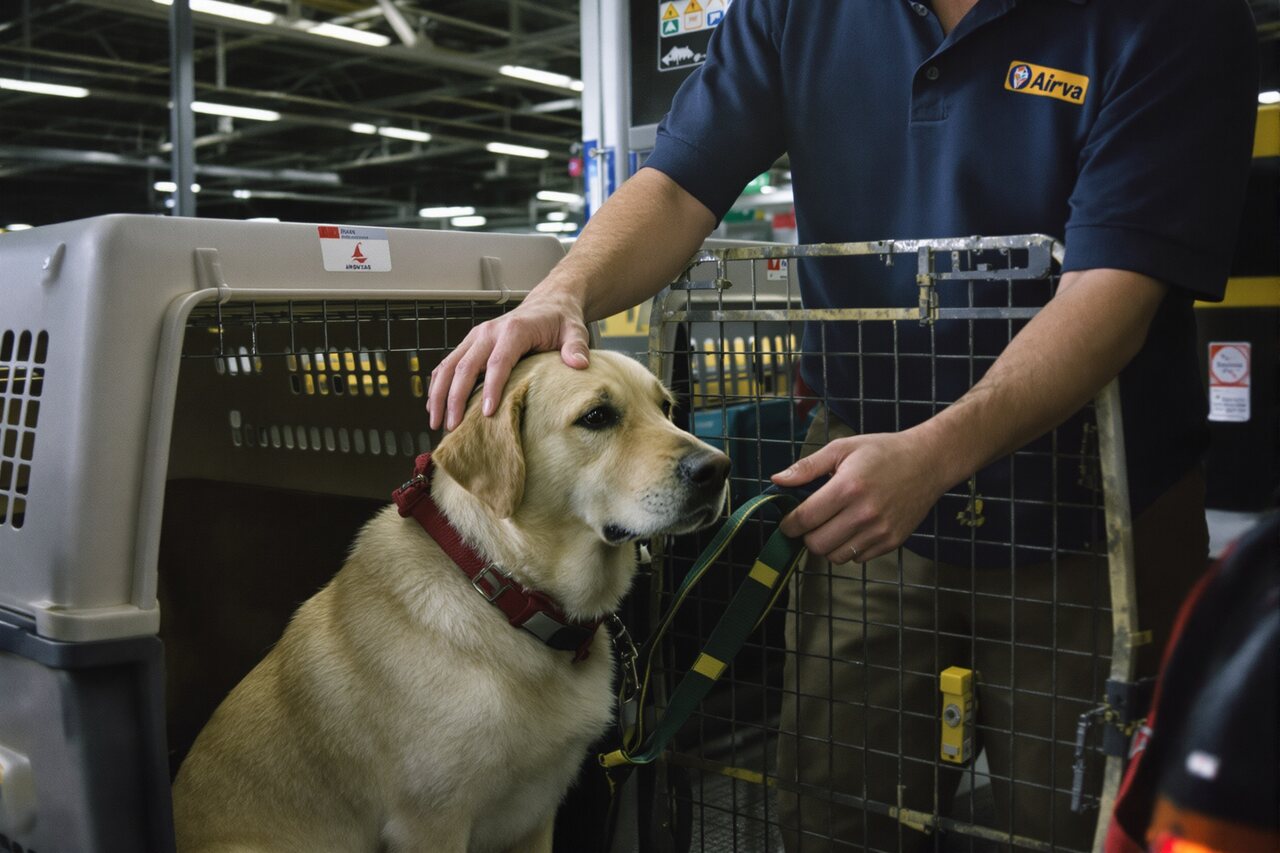 Calm, trained handling